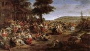 Peter Paul Rubens Lord Paul Feast Festival oil painting